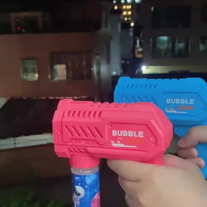 LED Bubble Blaster Gun - Perfect for Outdoor Parties, Weddings, Beach & Pool Fun - Electric Water Bubble Machine, Ideal Gift for Halloween, Christmas, Birthdays - Liquid & Battery Not Included
