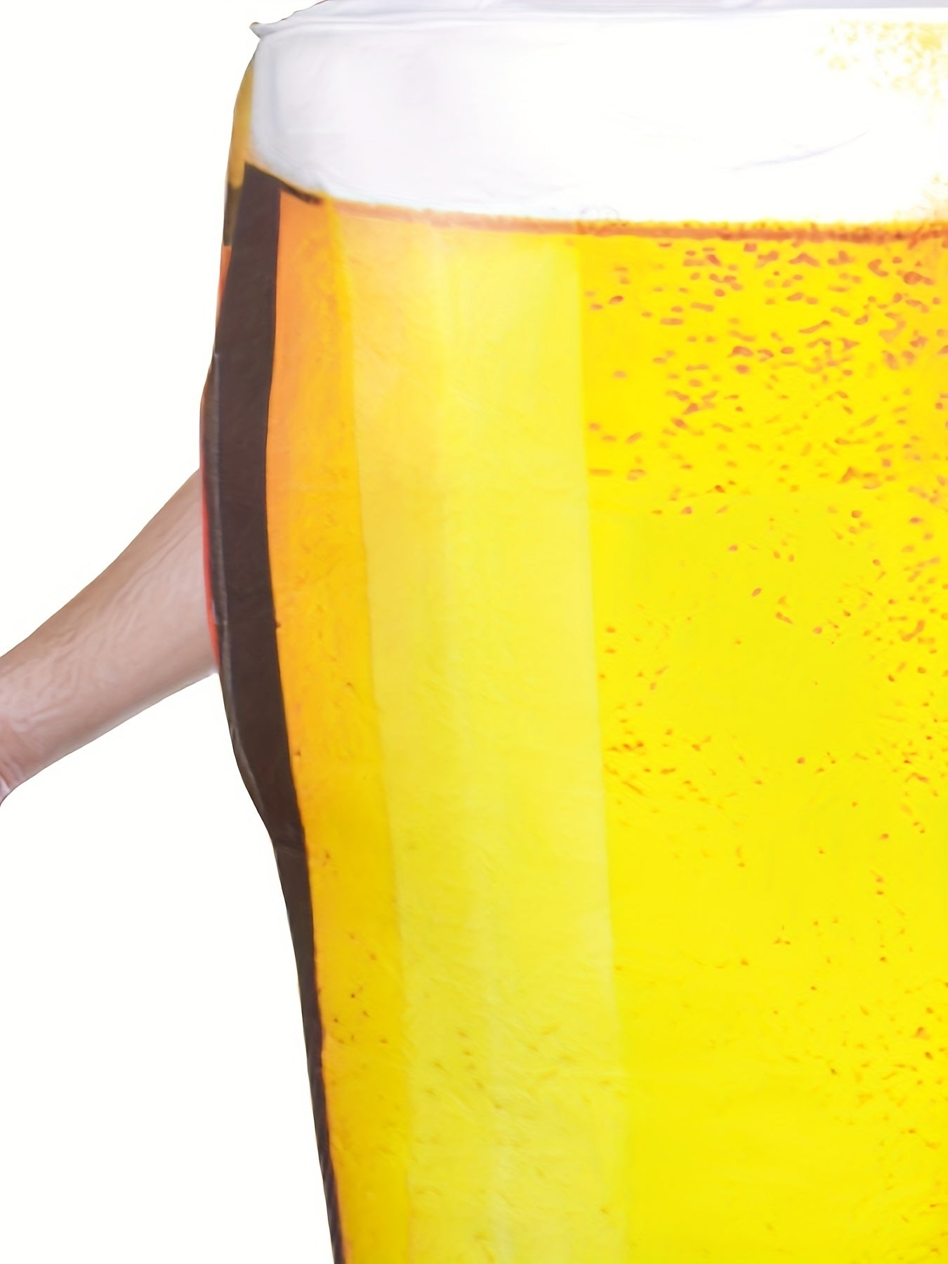 Delivery guaranteed-Order early-Halloween Beer Mug Costume - Adult Cosplay Costume with Beer Mug Design, Perfect for Halloween Parties & Beer Festivals, Sizes S-L, Beer Costume