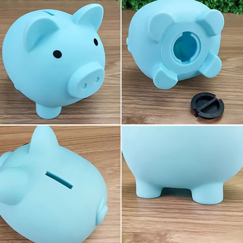 Personalized Custom Name Penny Bank, Unbreakable Savings Jar Money Box Birthday Gift Business Present