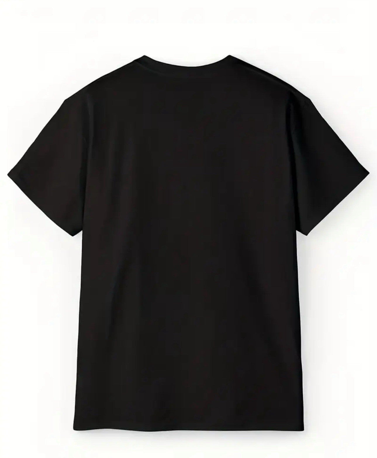 Pumpkin T-shirt For Halloween- Unisex - Black - Cotton