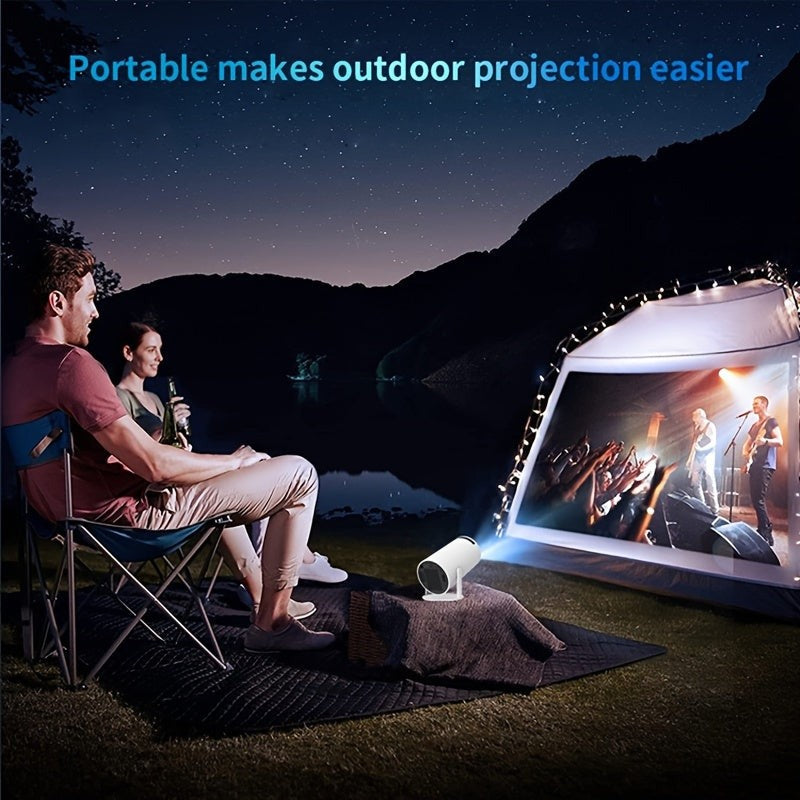 [back to School] 7000 Lumens Portable Mini Projector, Support 4K Projector Dual