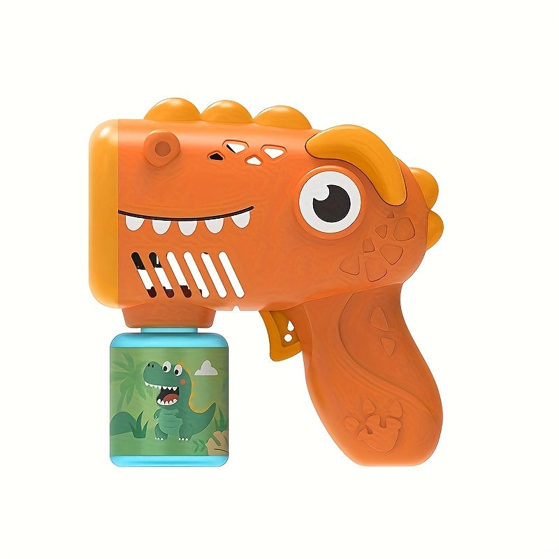Kids Automatic Bubble Blower Gun - Dinosaur Bubble Blaster Fun Automatic Bubble Maker Toy for Youngsters, Durable Plastic, Perfect for Parties & Outdoor Play, Youngsters'S Playtime Durable Plastic