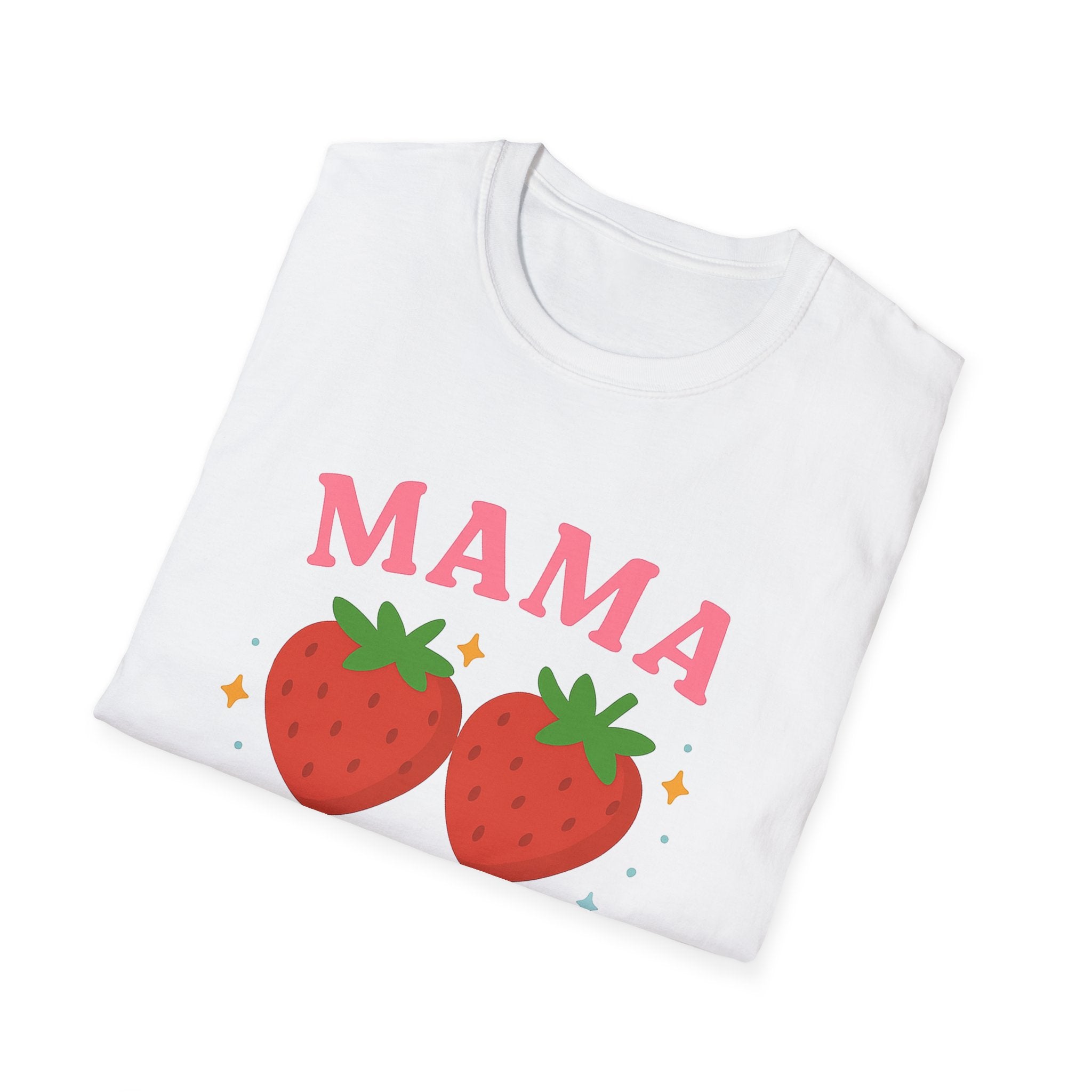Mama of the Berry Sweet One T-Shirt, Cute Kids' Birthday Gift, Fruity Family T-Shirt, Mother's Day Gift, Fun Summer Tee