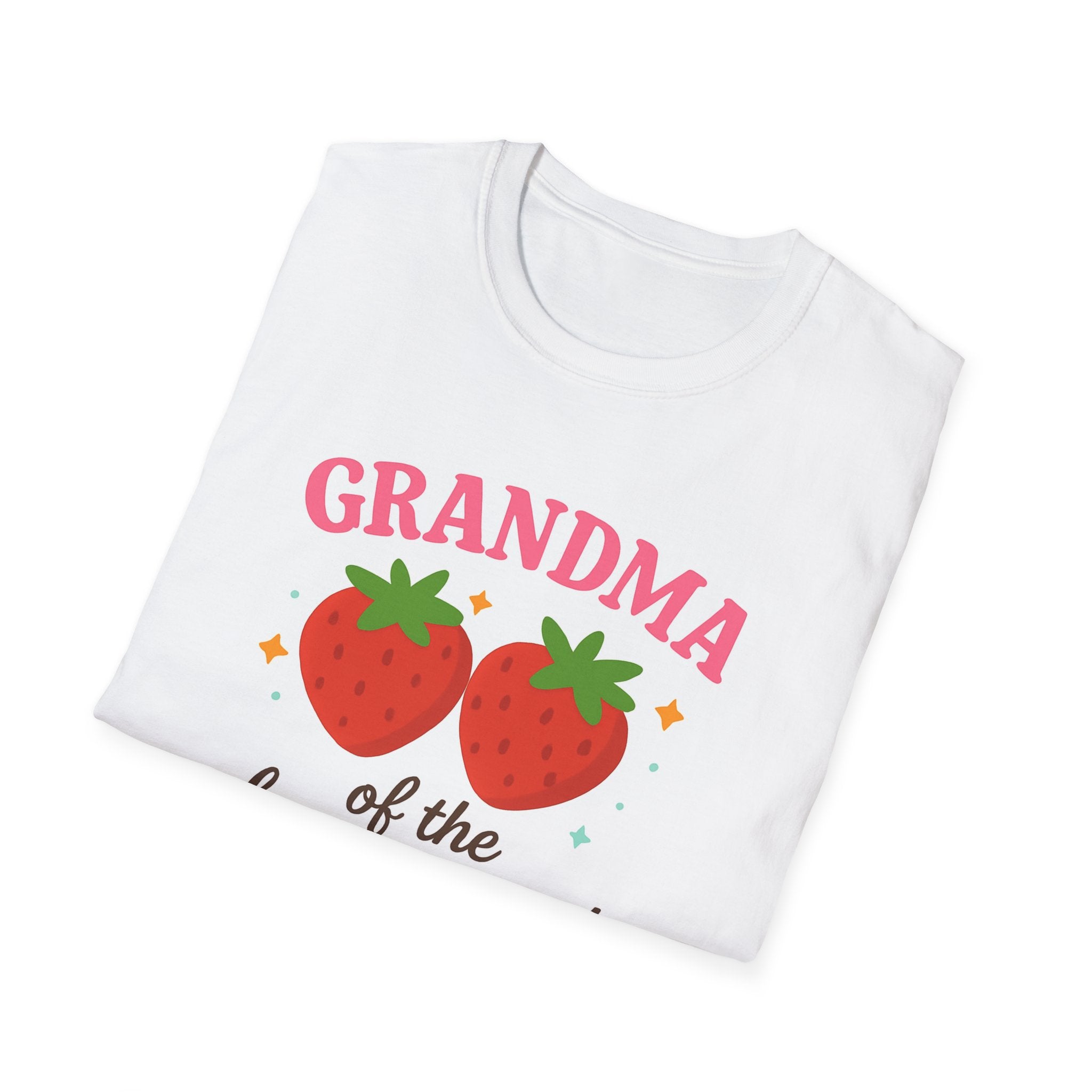 Grandma's Berry Sweet Unisex T-Shirt | Cute Gift for Grandmas, Special Occasions, Casual Wear, Strawberry Lover Tee