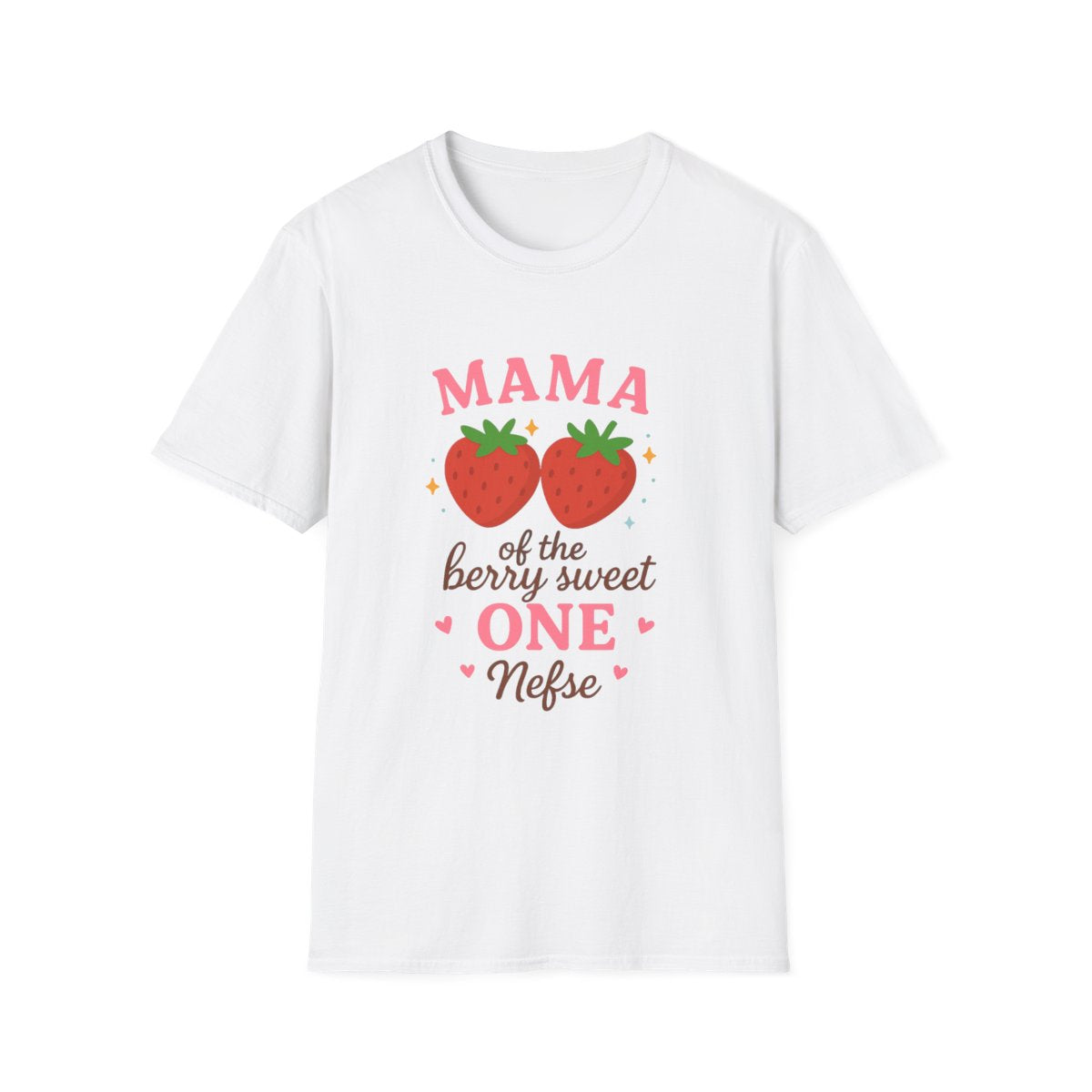 Strawberry Graphic Tee for Family, Dada of the Berry Sweet One, Mama of the Berry Sweet One, Cute Family Shirt, Unisex Cotton T-Shirt,