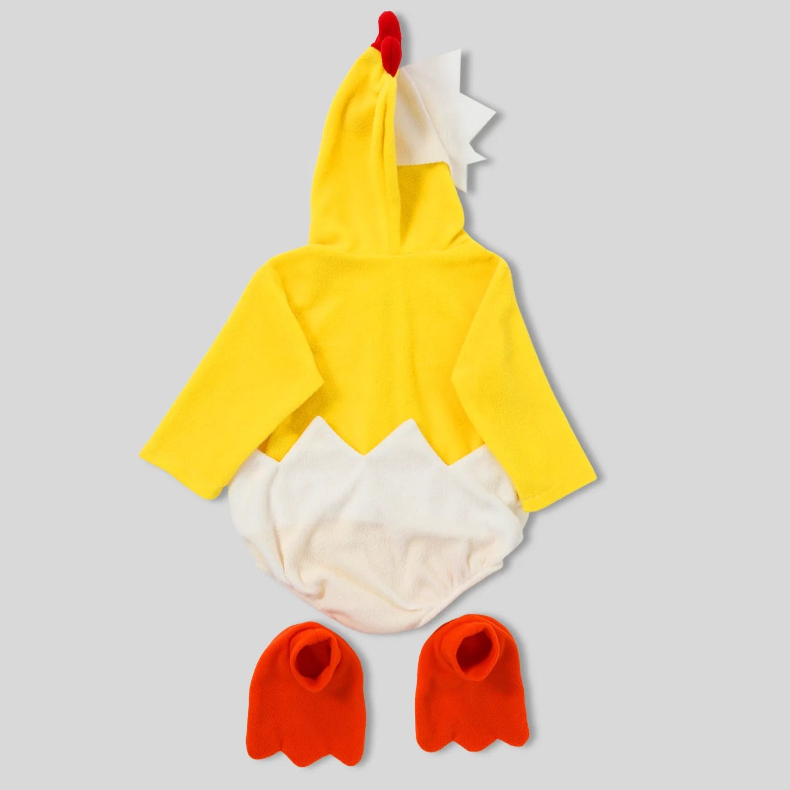 Adorable Infant Hatching Chicken Costume Baby Chick for  Halloween or Easter