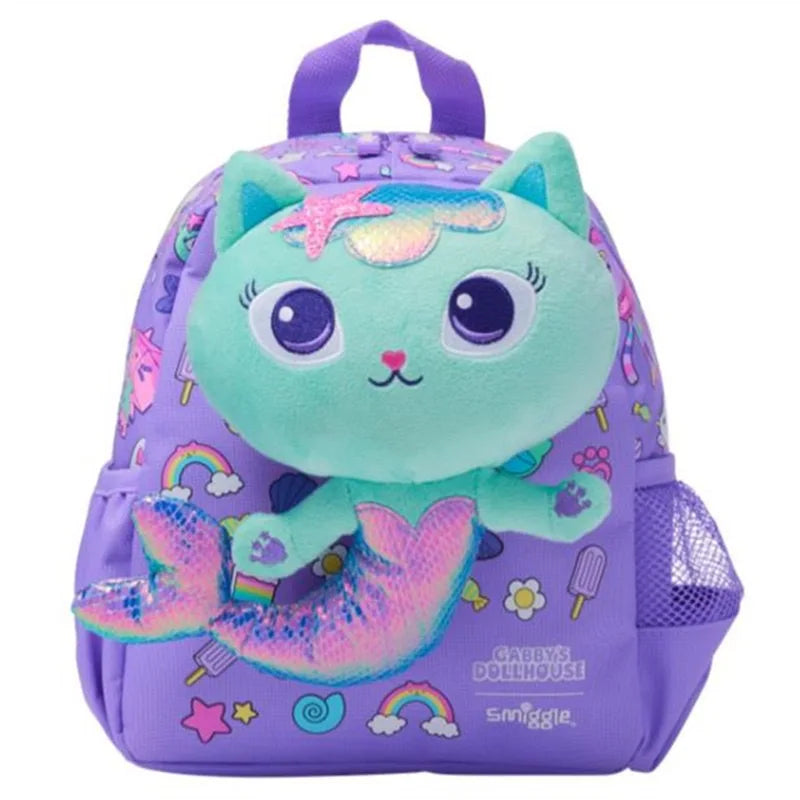 Australia Smiggle Children Gabby Shoulder Backpack Schoolbag Girl Meal Lunch Bag Modeling Bags Semester Water Cup Girl Gift