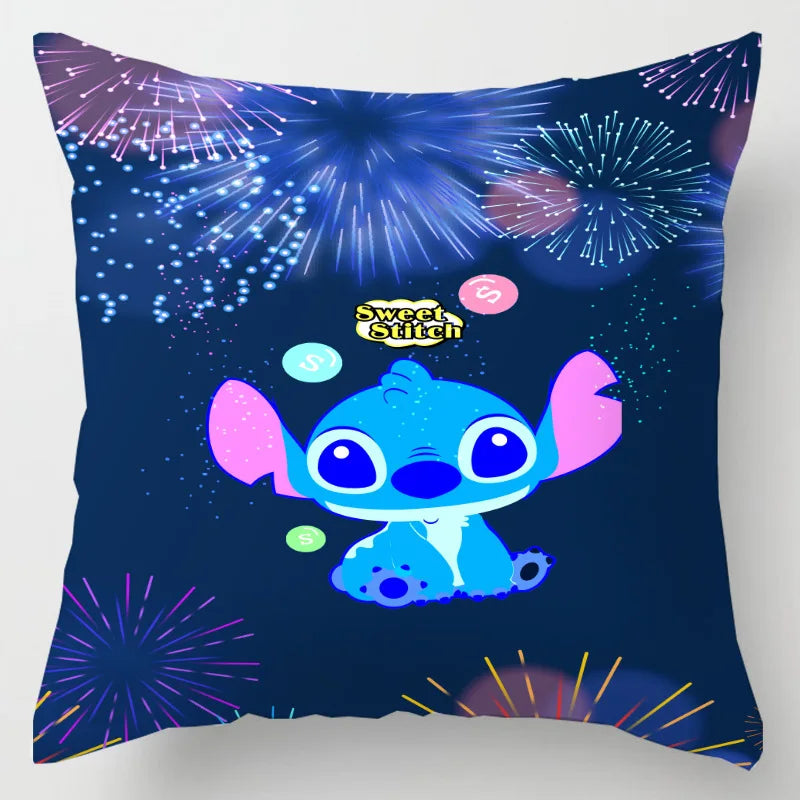 Stitch Double Sided Print Pillowcase Stitch Pillow Pillowcase Children Room Interior Decoration