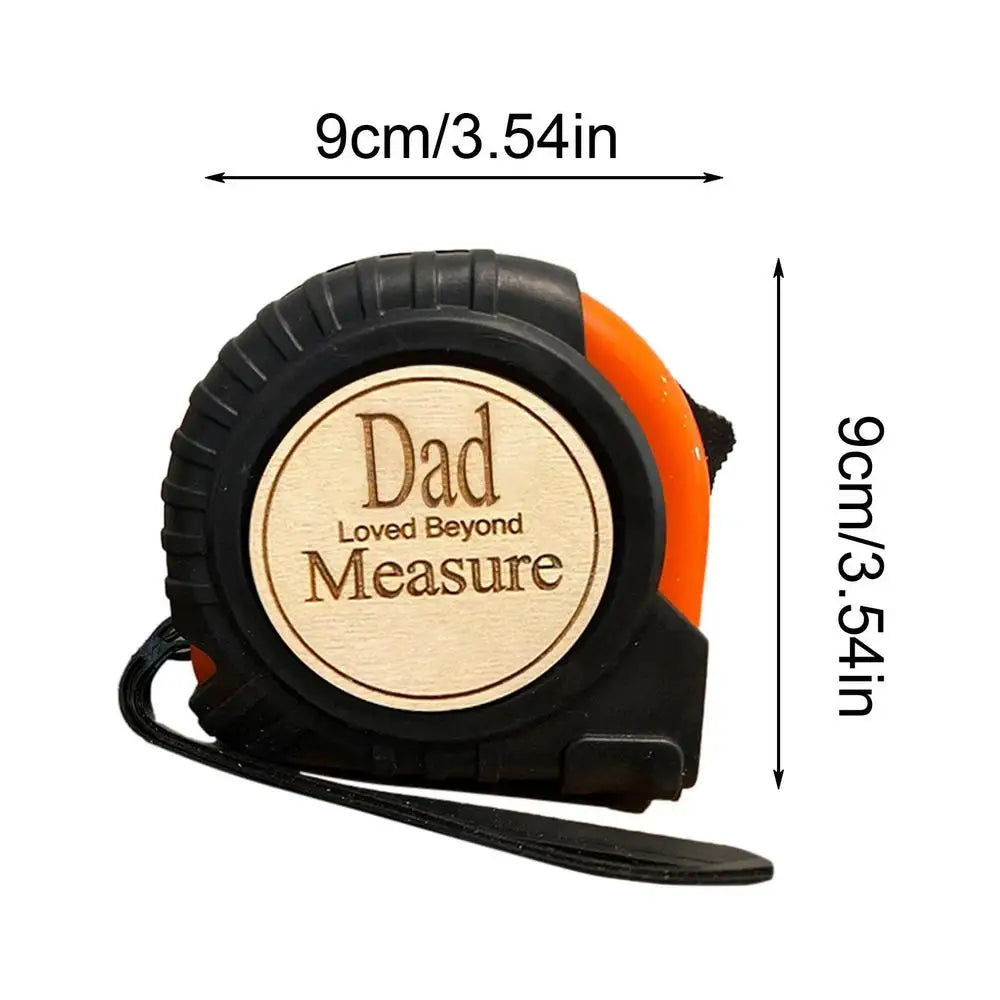 Tape Measure for Fathers Day Custom Engraved Measuring Tape Dad Grandpa Men Gift 10ft Retractable Tape Measure Tool
