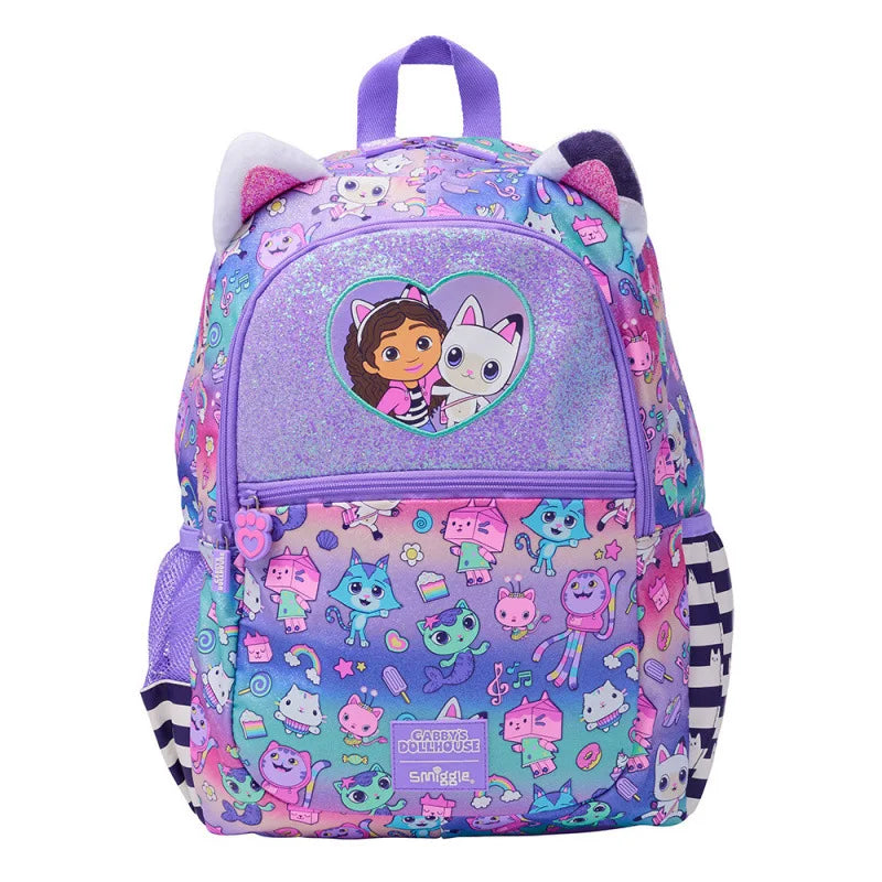 Australia Smiggle Children Gabby Shoulder Backpack Schoolbag Girl Meal Lunch Bag Modeling Bags Semester Water Cup Girl Gift