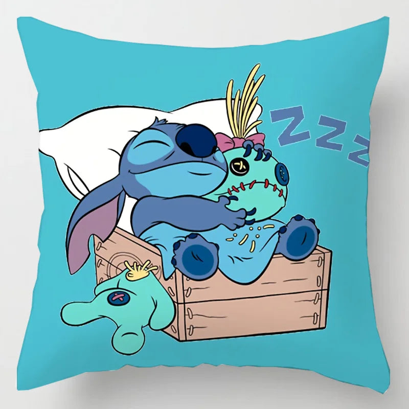 Stitch Double Sided Print Pillowcase Stitch Pillow Pillowcase Children Room Interior Decoration