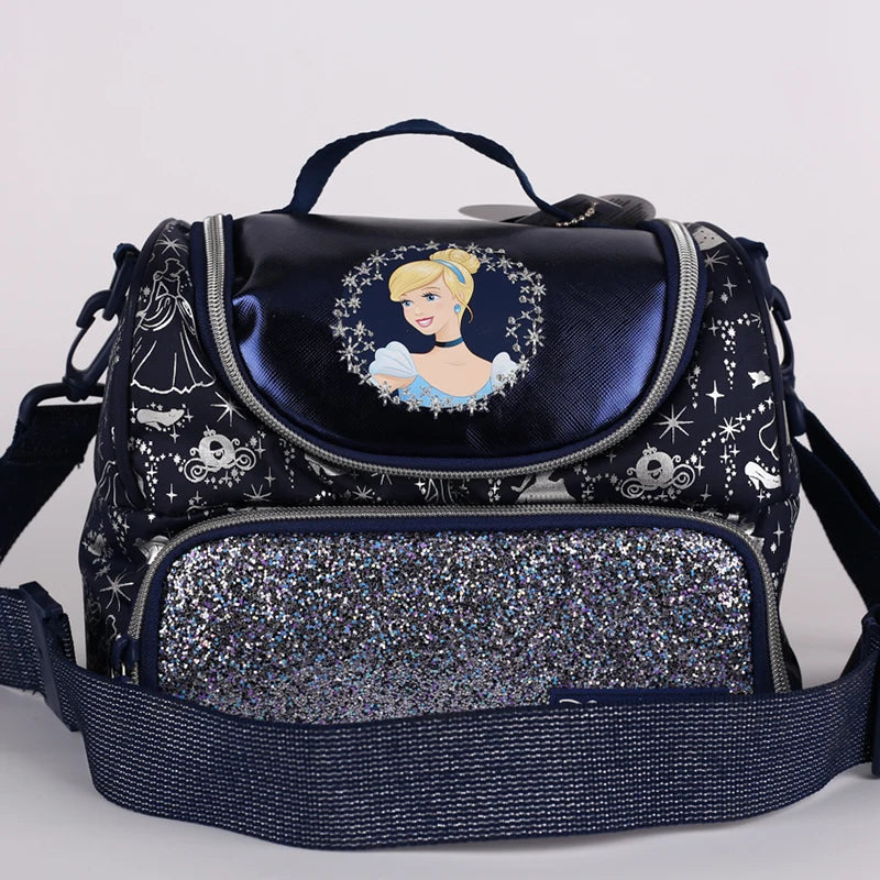 Original Disney Smiggle Australia Cinderella School Bag Children Stationery Student Pen Case Lunch Bag Backpack Children's Gifts