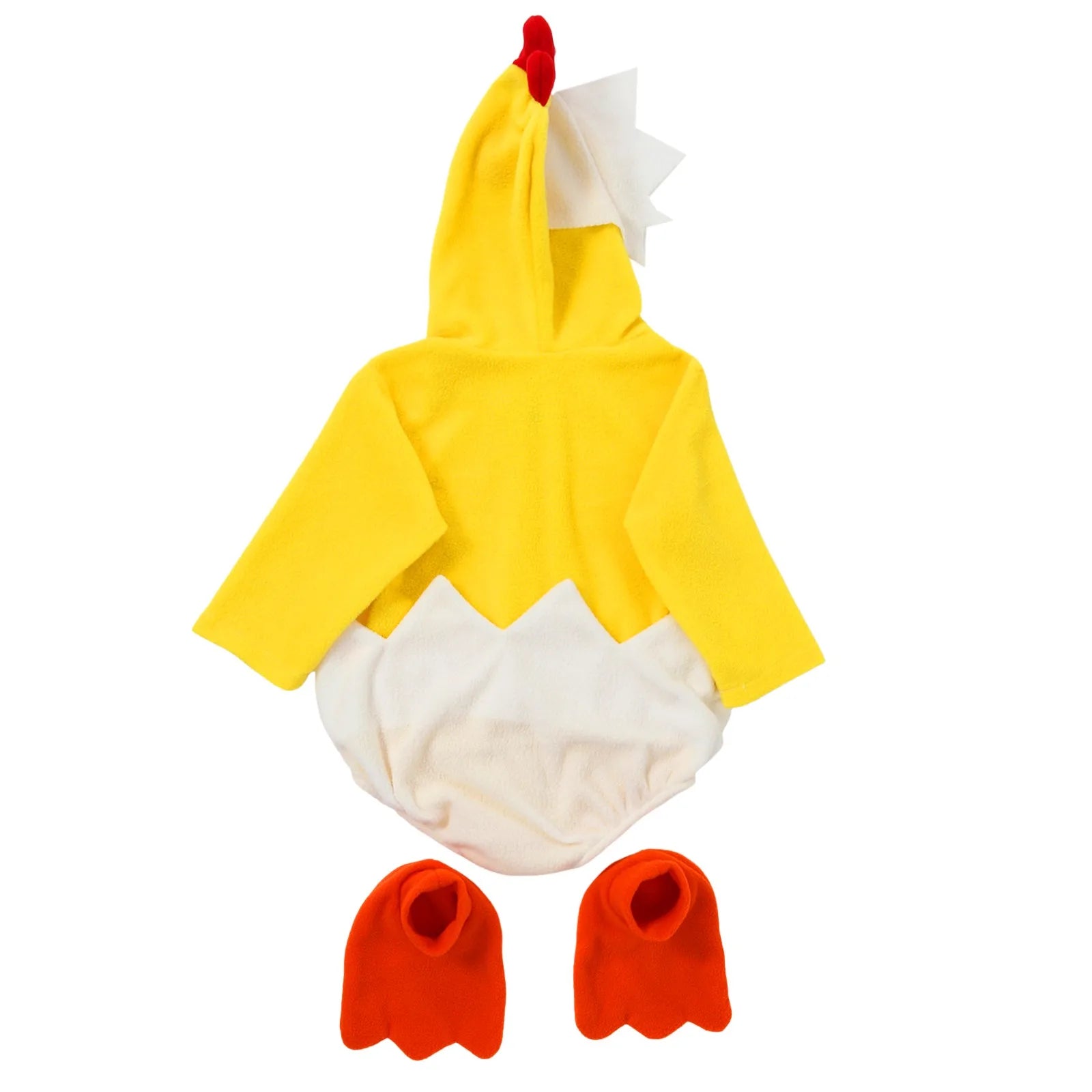 Adorable Infant Hatching Chicken Costume Baby Chick for  Halloween or Easter