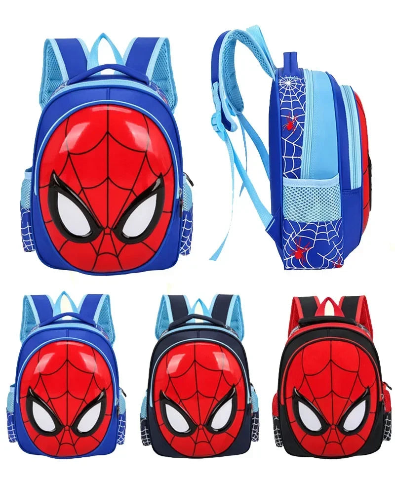 Children schoolbag Spiderman - weight-reducing backpack kindergarten backpack 3D