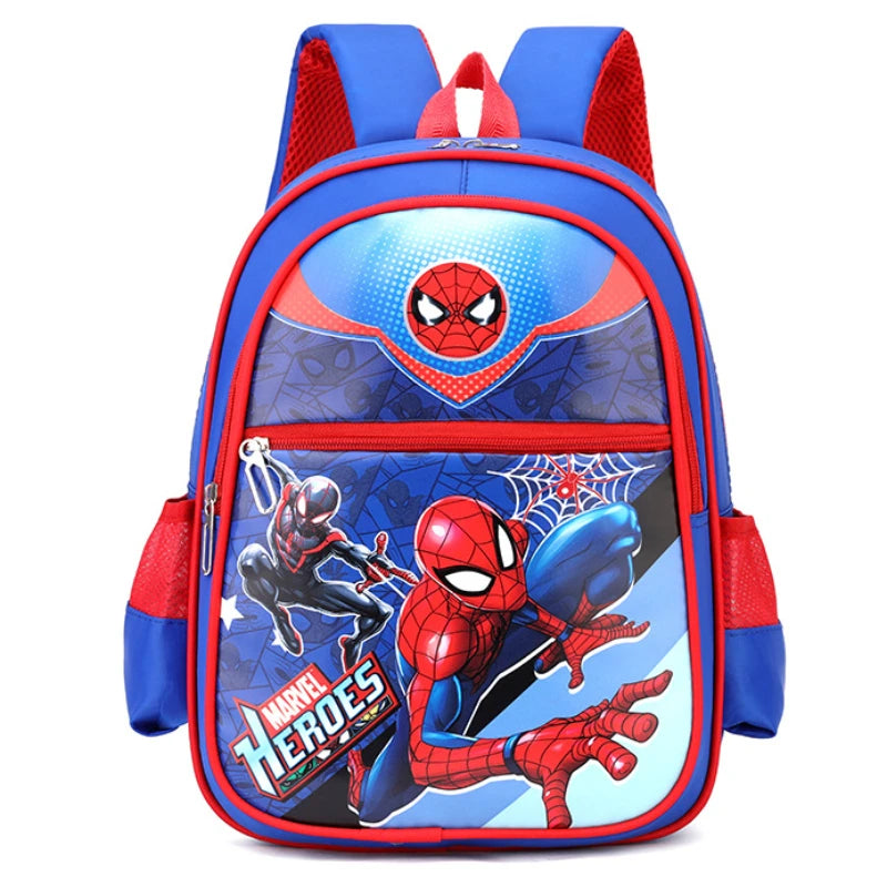 Disney New Children Backpack  Mini Schoolbag Girls and Boys Cute Shoulder Bag Cartoon Spriderman Children Backpack