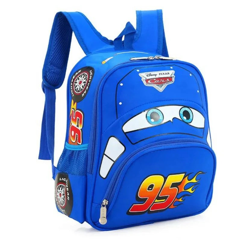 DISNEY PIXAR Cars kindergarten schoolbag , backpack 3D cartoon car