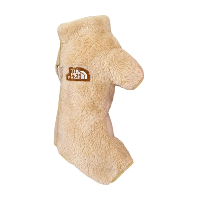 Winter Dogs Jumpsuit Clothes Chihuahua Pug Outfit for Puppy Warm Pajamas for Small Mid Dogs Pet Jacket Coat Yorkies Bulldog Apparel