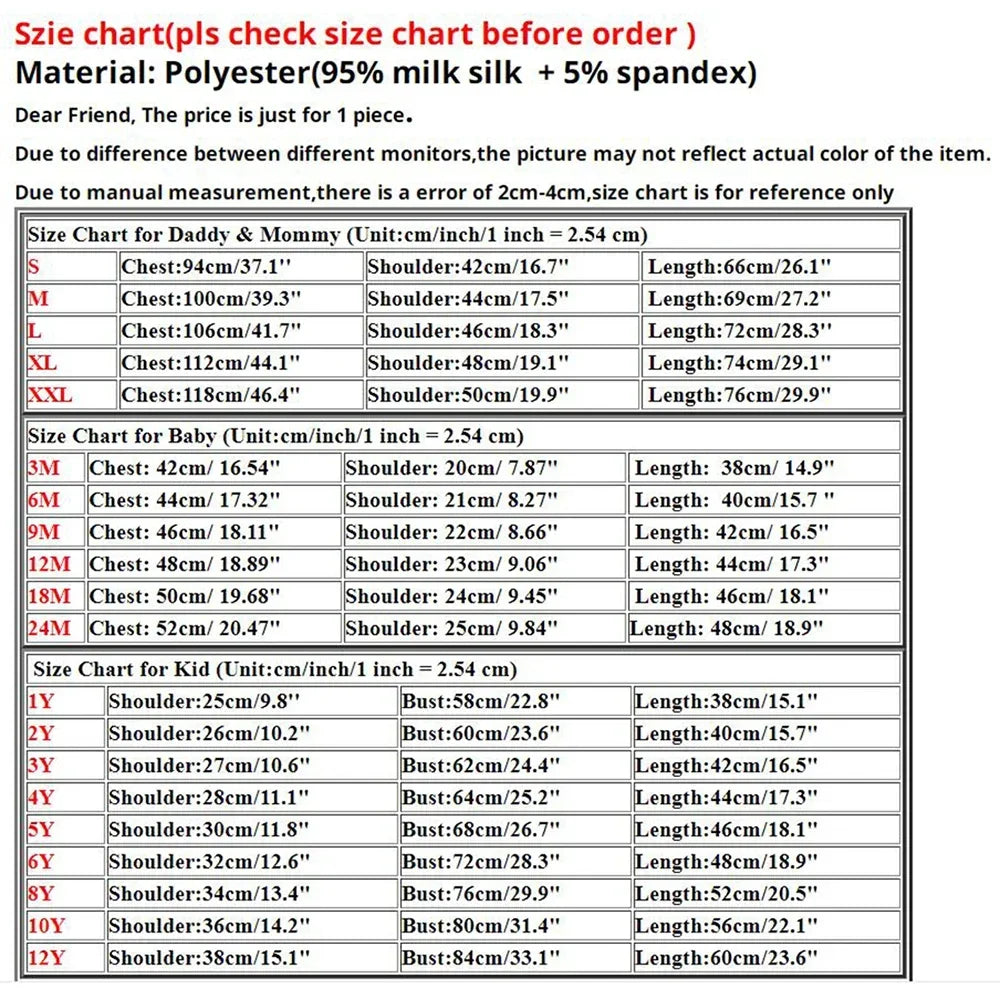 Infant's Our First Father's Day Together Outfit -  Letter Print Family Matching Set