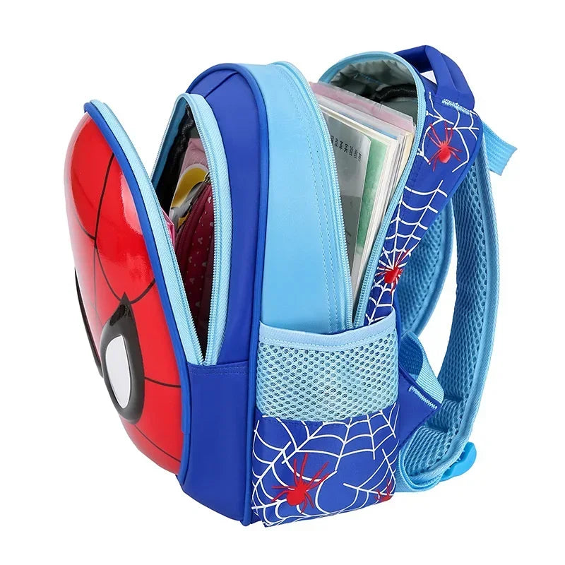 Children schoolbag Spiderman - weight-reducing backpack kindergarten backpack 3D