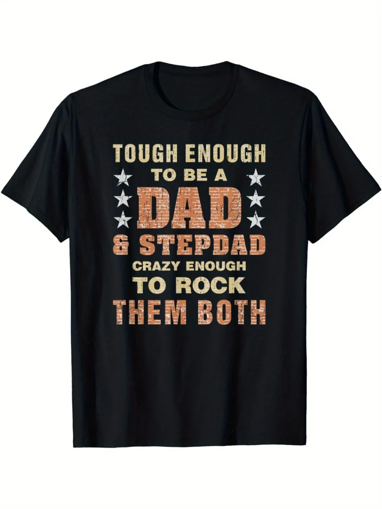 [Father's Day Stepdad Tee] stepdad and dad father's day t-shirt