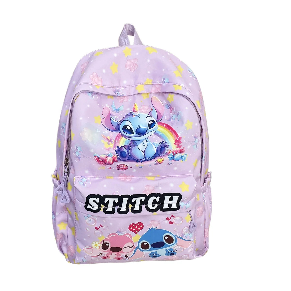Stitch Backpack, Large Capacity Student Daypack, Essential for Back-to-School