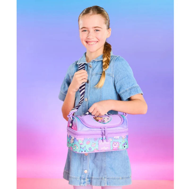 Australia Smiggle Children Gabby Shoulder Backpack Schoolbag Girl Meal Lunch Bag Modeling Bags Semester Water Cup Girl Gift