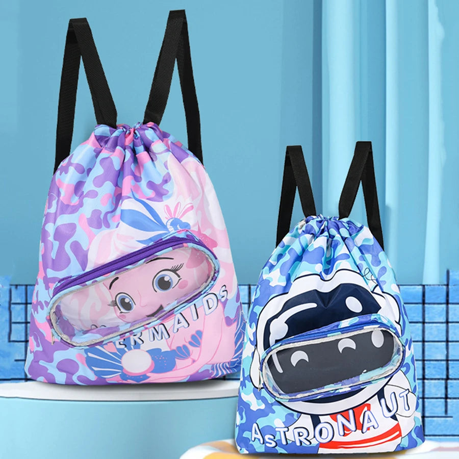 Waterproof Swimming Bags Wet & Dry Compartments Packs Sport  Bags for GYM, Beach  and Outdoor