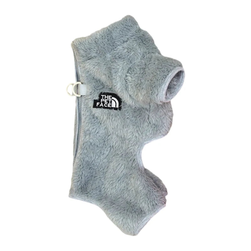 Winter Dogs Jumpsuit Clothes Chihuahua Pug Outfit for Puppy Warm Pajamas for Small Mid Dogs Pet Jacket Coat Yorkies Bulldog Apparel