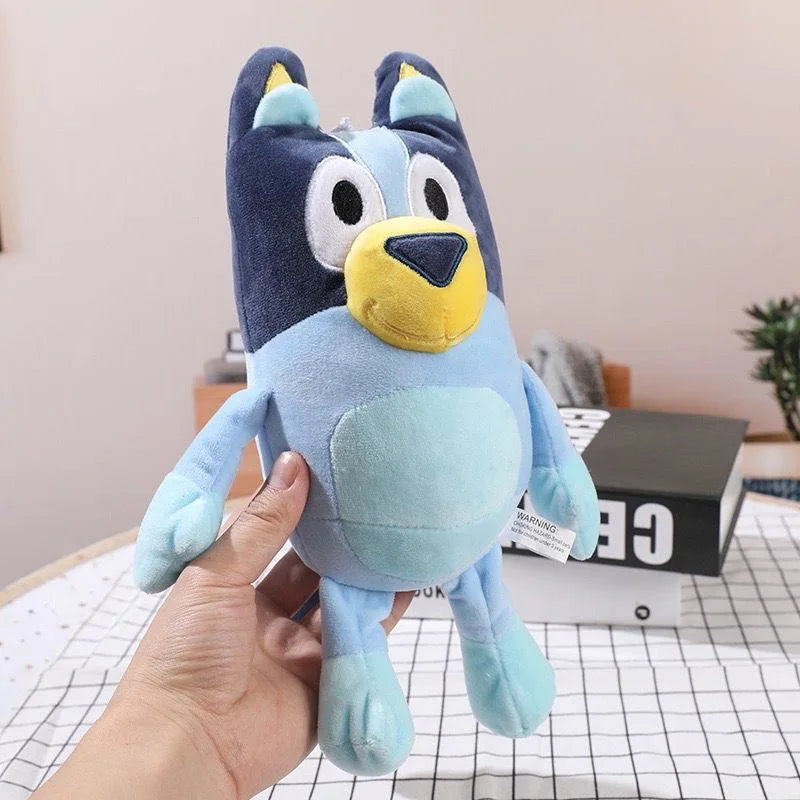 17/28/40cm Bluey & Bingo Family Plush Toys - Cartoon Dog Animals Stuffed Soft Plush Dolls Perfect For Birthday & Christmas Gifts