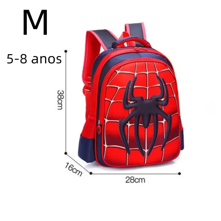 Spider King 3D Kids Backpack - Durable and Stylish Design!