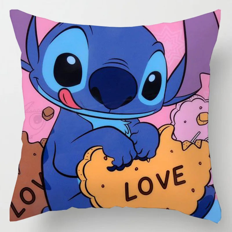 Stitch Double Sided Print Pillowcase Stitch Pillow Pillowcase Children Room Interior Decoration