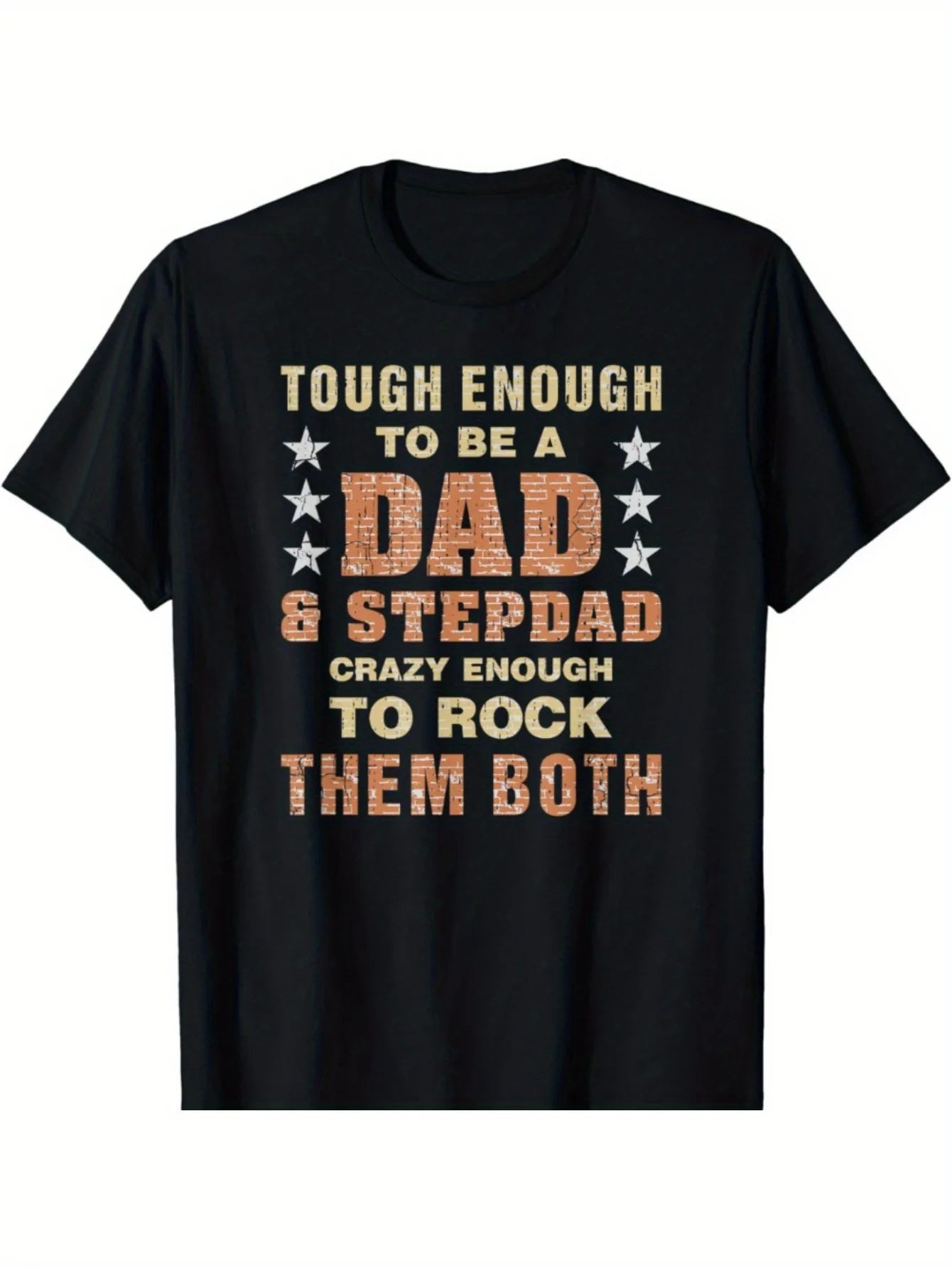 [Father's Day Stepdad Tee] stepdad and dad father's day t-shirt