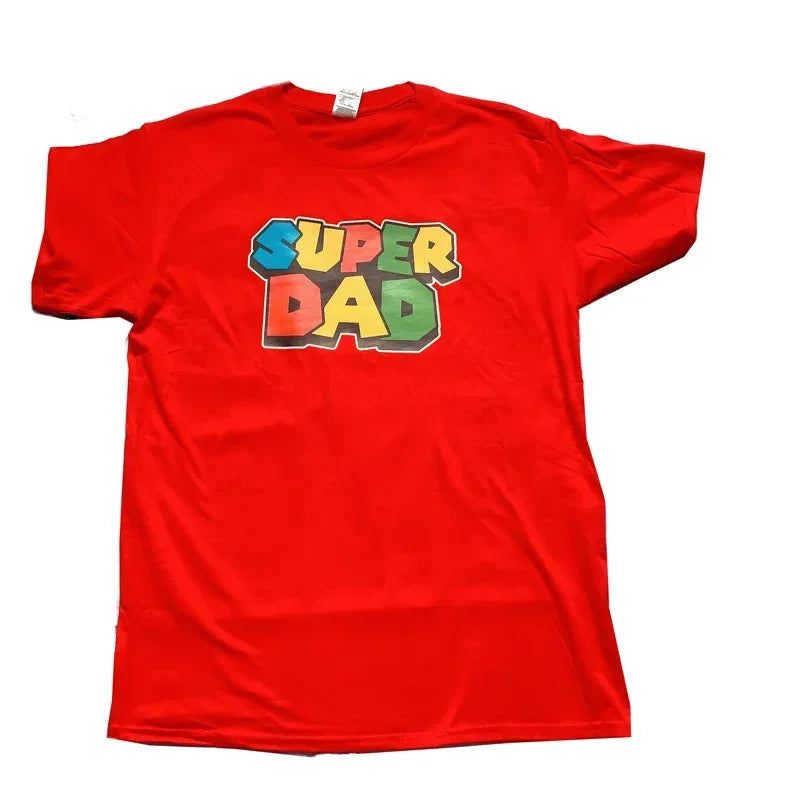 'Super Dad' Summer Men T-shirt, great for Father's Day Gift