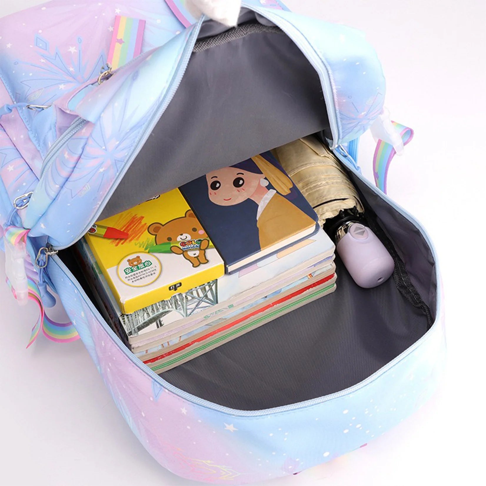 Stitch Kids Backpack Bookbag Bag Student Children Knapsack Schoolbag Travel Commute Bag
