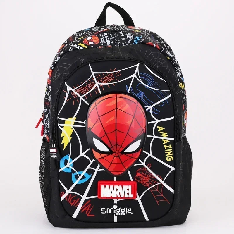 Marvel Spider Man Australia Smiggle Backpack Boy Backpack Student Backpack Water Bottle Lunch Bag Pencil Case Stationery