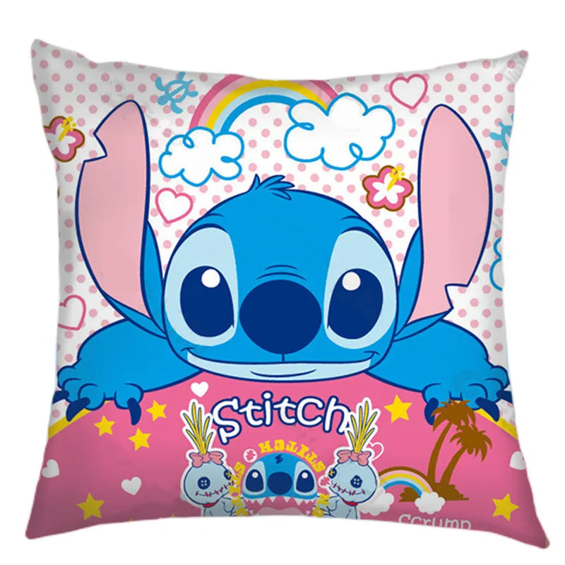 Stitch Double Sided Print Pillowcase Stitch Pillow Pillowcase Children Room Interior Decoration