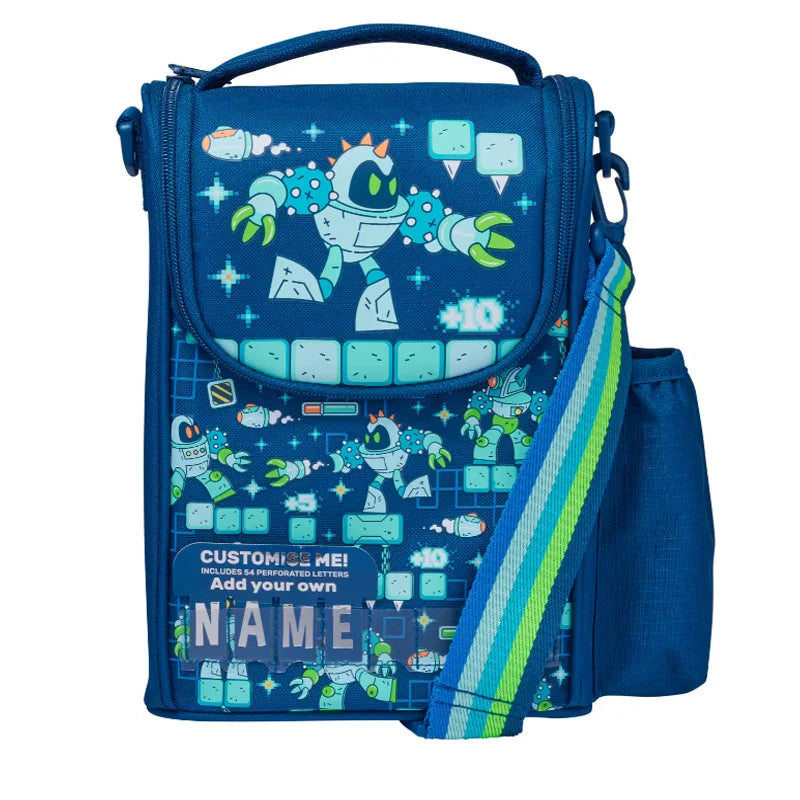 Smiggle Medium-Sized Backpack For Elementary School Students, Cartoon School Bag For Boys, Lunch Box Wallet, Student Supplies