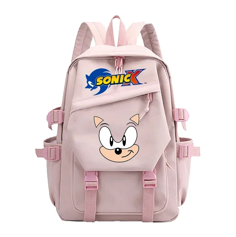 Sonics Schoolbag School of Magic Backpack Oxford Cloth Material Knapsack Printing Wear-resistant Rucksack Child Gift