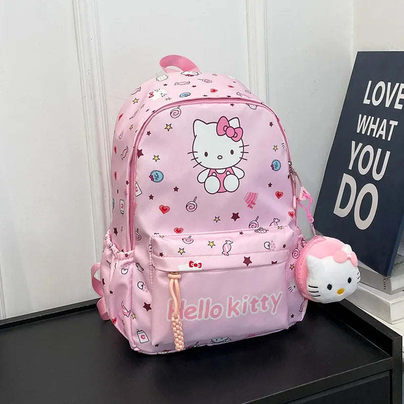 Hello Kitty backpack lightweight travel student large capacity versatile backpack