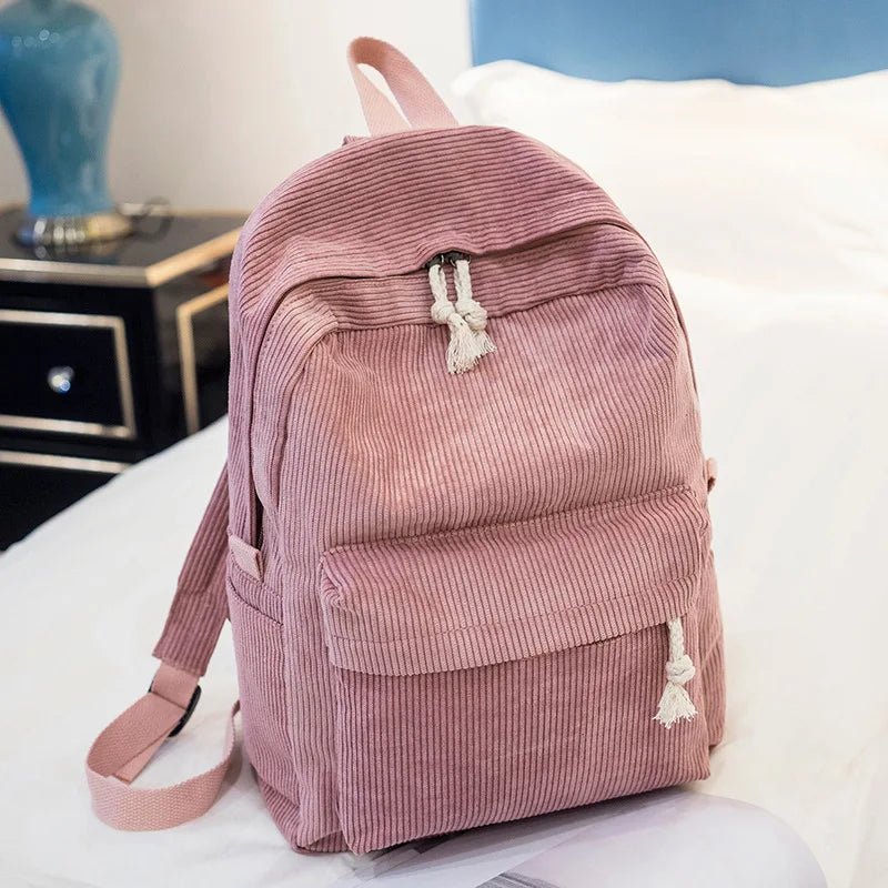 Schoolbag female Korean version Kapo Harajuku ulzzang High School student personality cashmere preppy backpack female backpack