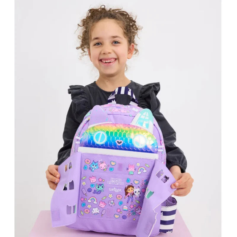 Australia Smiggle Children Gabby Shoulder Backpack Schoolbag Girl Meal Lunch Bag Modeling Bags Semester Water Cup Girl Gift