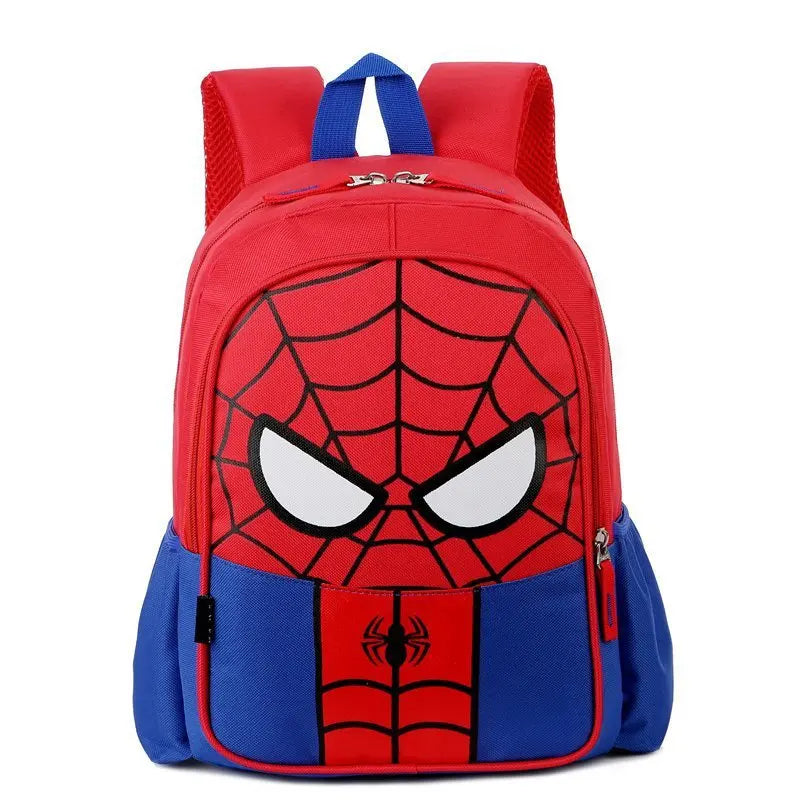 3pcs Marvel Spider-Man Backpack Casual Lightweight Cartoon Design Schoolbag- Includes Rucksack, Pencil Case, Lunch Bag