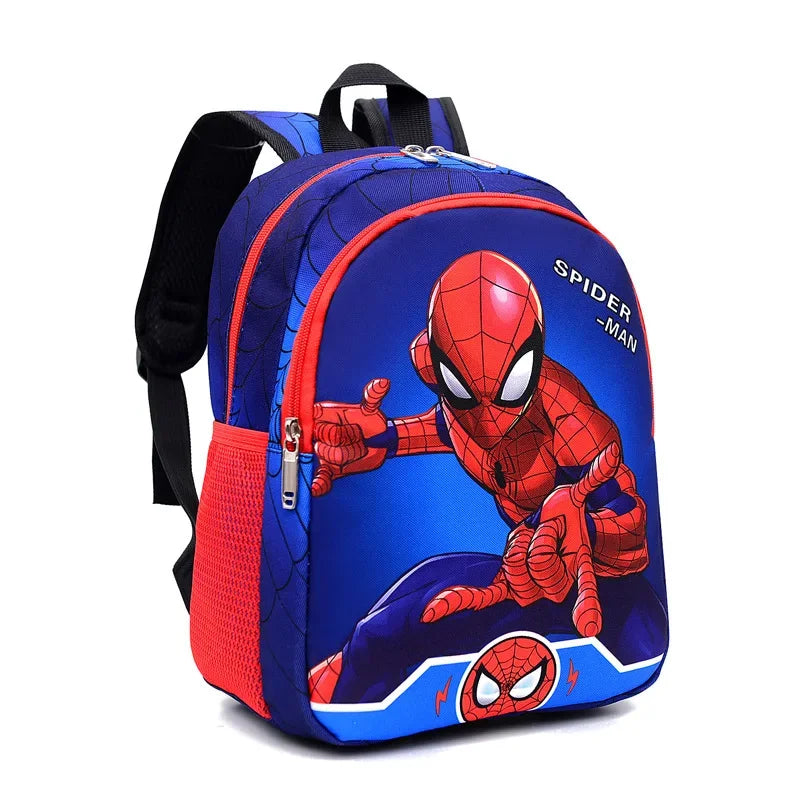 Disney Marvel Bags Spider Man Iron Man Backpack Children Cartoon Captain America Kindergarten School Bag For Boys Schoolbag Gift