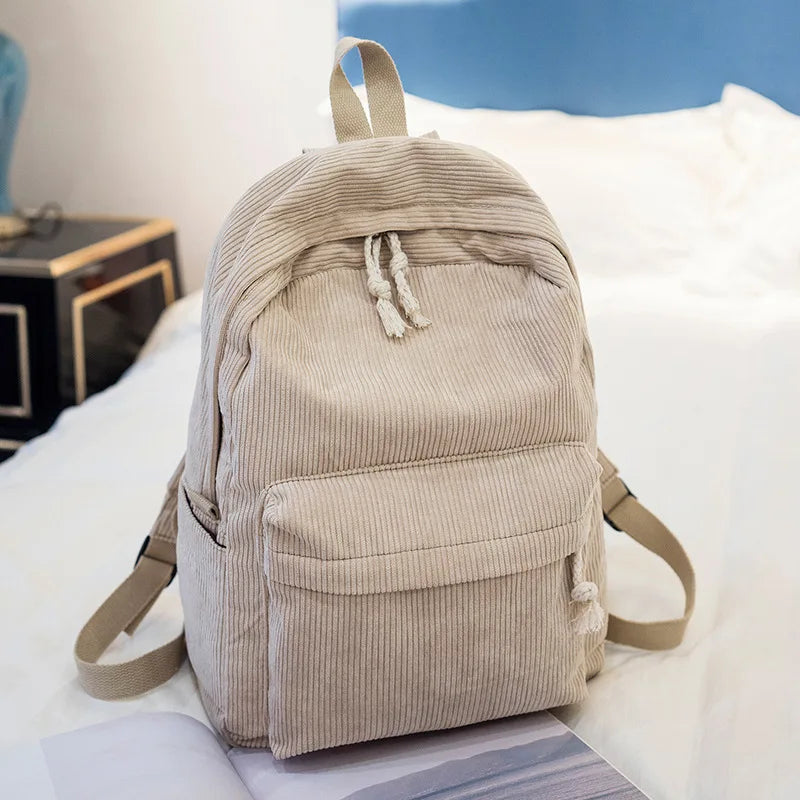 Schoolbag female Korean version Kapo Harajuku ulzzang High School student personality cashmere preppy backpack female backpack