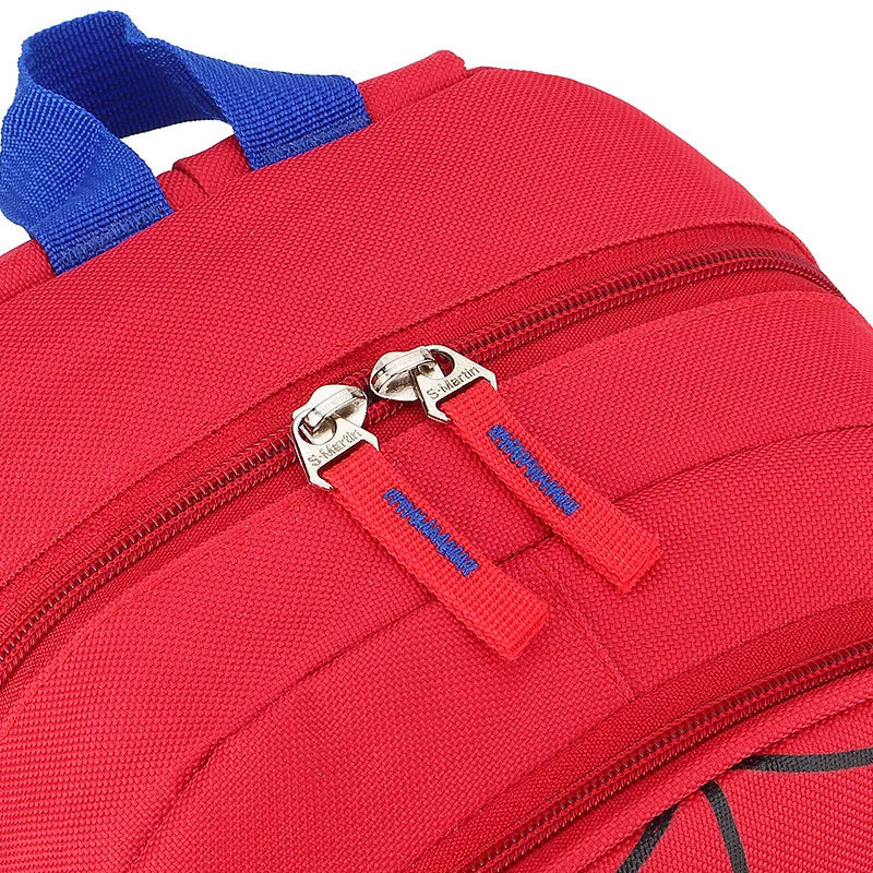 3pcs Marvel Spider-Man Backpack Casual Lightweight Cartoon Design Schoolbag- Includes Rucksack, Pencil Case, Lunch Bag