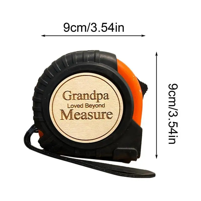Tape Measure for Fathers Day Custom Engraved Measuring Tape Dad Grandpa Men Gift 10ft Retractable Tape Measure Tool
