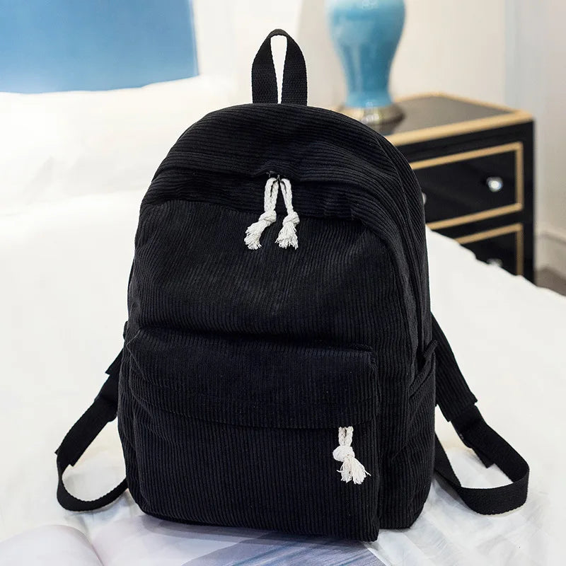 Schoolbag female Korean version Kapo Harajuku ulzzang High School student personality cashmere preppy backpack female backpack