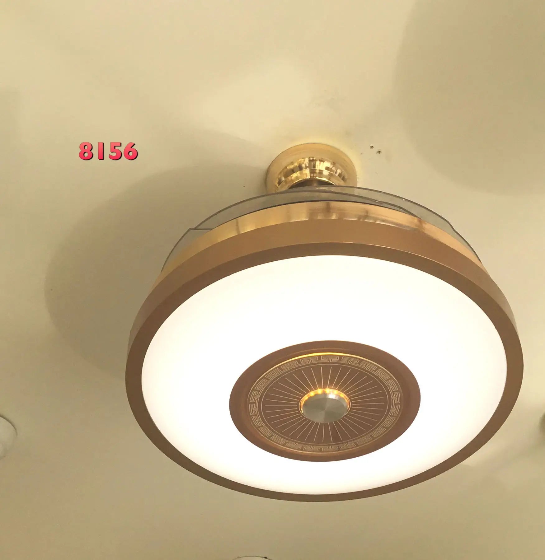 Invisible Fan Lamp Led Dining-Room Lamp 42-Inch LED - Ceiling Fan Light - Fan Music Lamp - LED