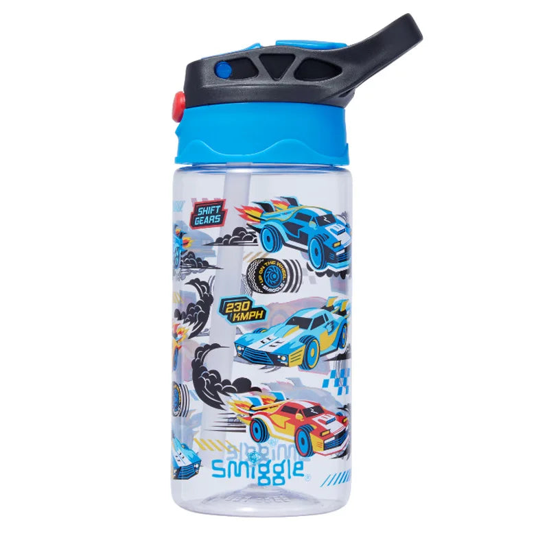 In Stock Australian Smiggle Backpack Elementary School Kindergarten Senior Class Medium-Sized Backpack Black Speed Racing Gifts