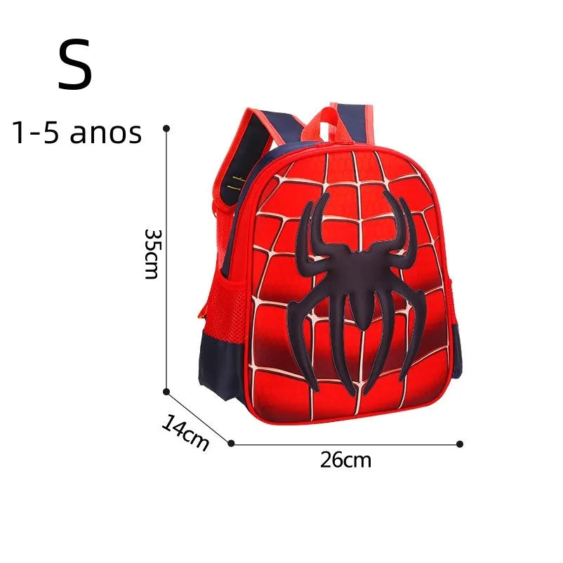 Spider King 3D Kids Backpack - Durable and Stylish Design!